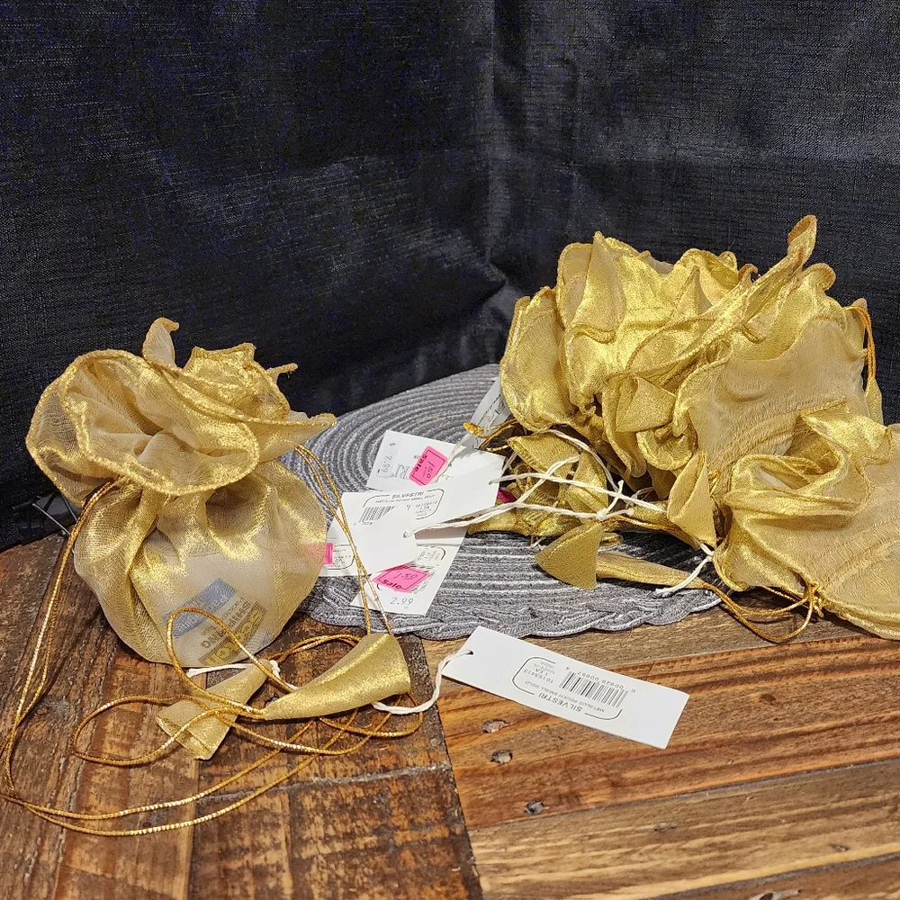 Draw String Pouches - 10 Gold